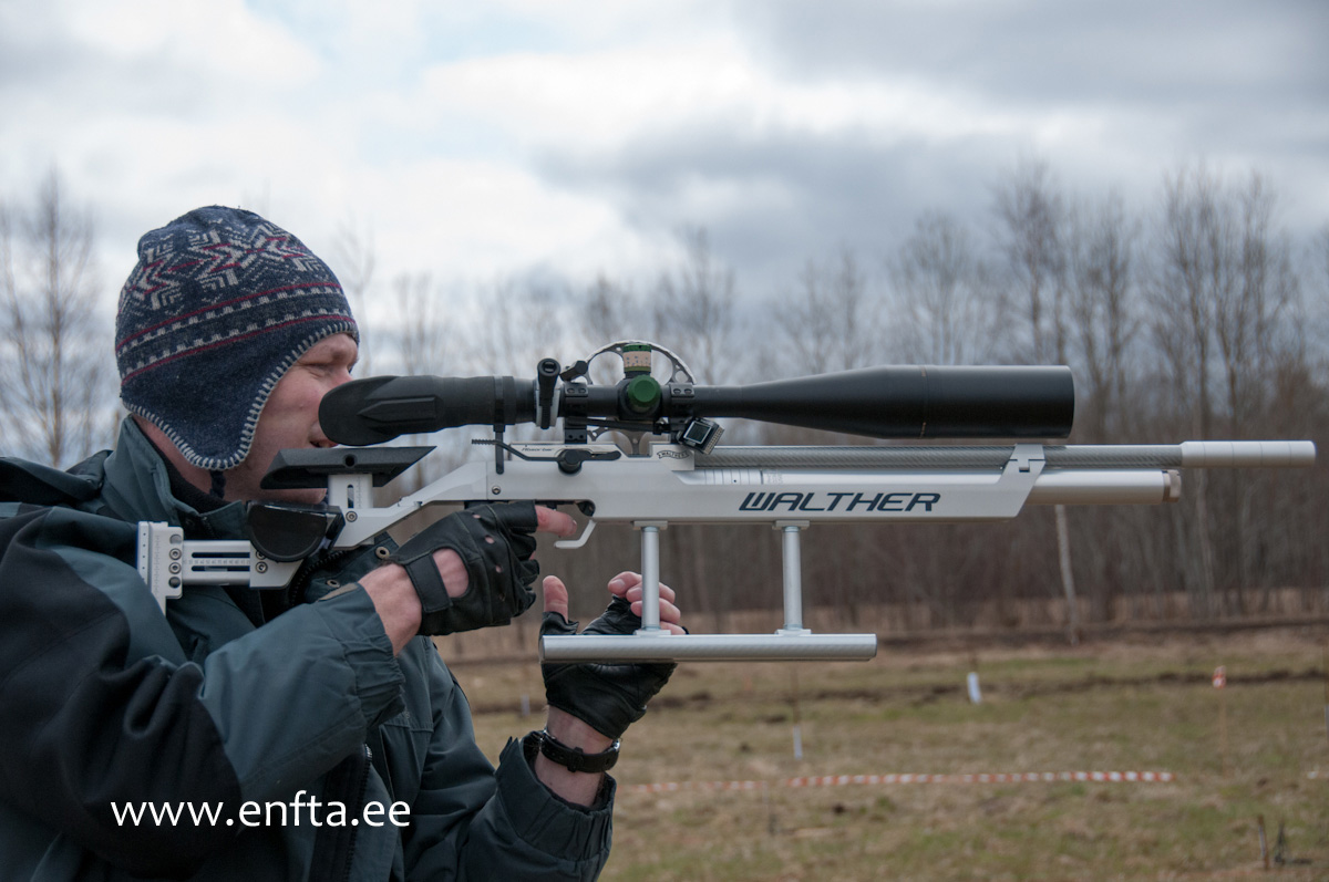 Aron Jalakas, Walther LG 400 FT, Nikko Stirling Diamond 10-50x60